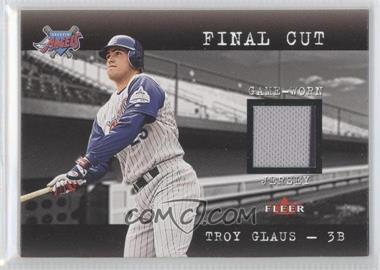 2001 Fleer Genuine - Final Cut Jerseys #_TRGL - Troy Glaus