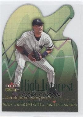 2001 Fleer Genuine - High Interest #1 HI - Derek Jeter