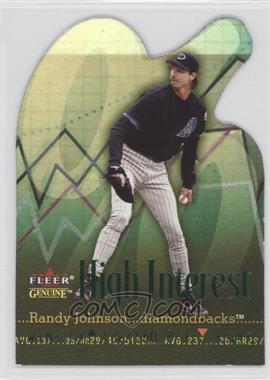 2001 Fleer Genuine - High Interest #12 HI - Randy Johnson