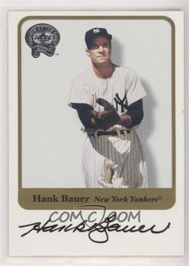 2001 Fleer Greats of the Game - Autographs #_HABA - Hank Bauer