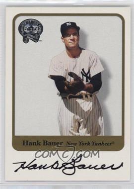 2001 Fleer Greats of the Game - Autographs #_HABA - Hank Bauer