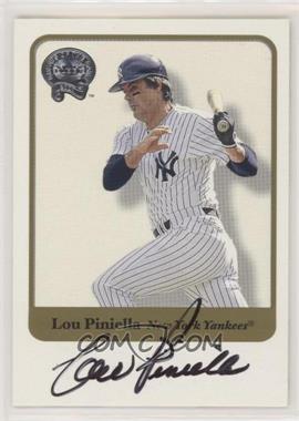 2001 Fleer Greats of the Game - Autographs #_LOPI - Lou Piniella