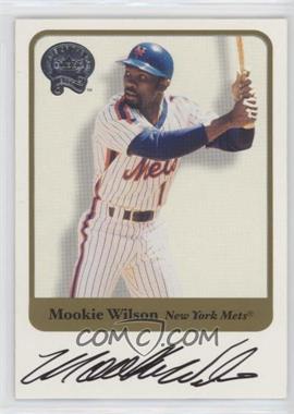 2001 Fleer Greats of the Game - Autographs #_MOWI - Mookie Wilson