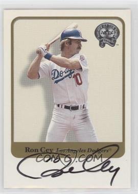 2001 Fleer Greats of the Game - Autographs #_ROCE - Ron Cey [EX to NM]