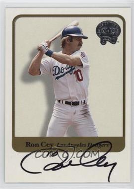 2001 Fleer Greats of the Game - Autographs #_ROCE - Ron Cey