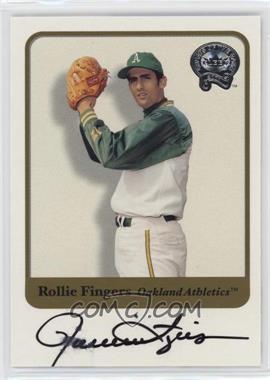 2001 Fleer Greats of the Game - Autographs #_ROFI - Rollie Fingers