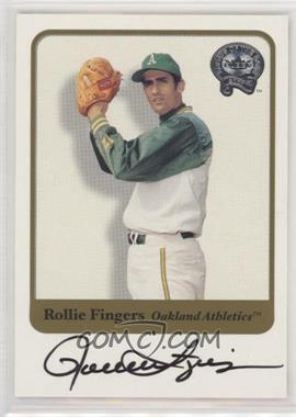 2001 Fleer Greats of the Game - Autographs #_ROFI - Rollie Fingers