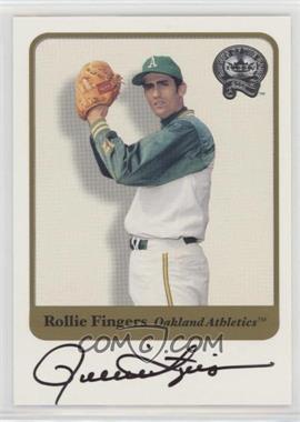 2001 Fleer Greats of the Game - Autographs #_ROFI - Rollie Fingers