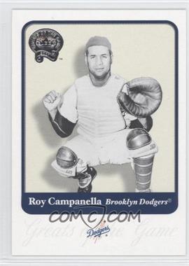 2001 Fleer Greats of the Game - [Base] #16 - Roy Campanella