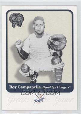 2001 Fleer Greats of the Game - [Base] #16 - Roy Campanella