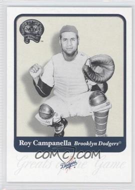 2001 Fleer Greats of the Game - [Base] #16 - Roy Campanella