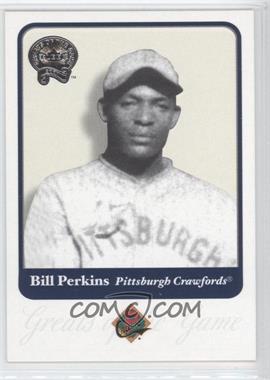 2001 Fleer Greats of the Game - [Base] #80 - Bill Perkins