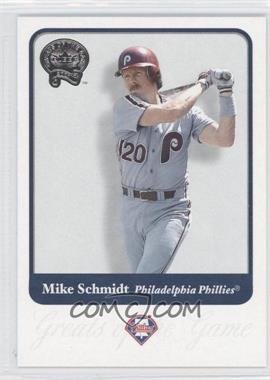 2001 Fleer Greats of the Game - [Base] #85 - Mike Schmidt