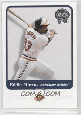 2001 Fleer Greats of the Game - [Base] #93 - Eddie Murray