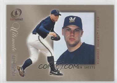 2001 Fleer Legacy - [Base] - Ultimate #53 - Ben Sheets /250