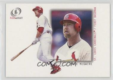 2001 Fleer Legacy - [Base] #34 - Mark McGwire