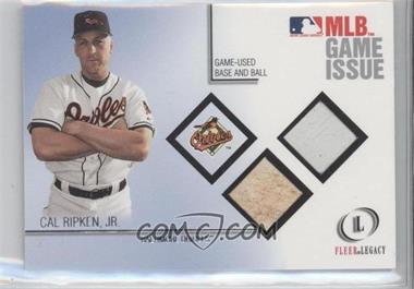 2001 Fleer Legacy - MLB Game Issue Game-Used - Base and Ball #_CARI - Cal Ripken Jr. /100