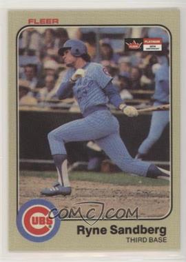 2001 Fleer Platinum - 20th Anniversary Reprints #3 - Ryne Sandberg (1983 Fleer)