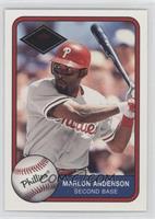 Marlon Anderson #/201