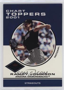 2001 Fleer Platinum - [Base] - Parallel Platinum #409 - Chart Toppers - Randy Johnson /201