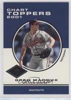 Chart Toppers - Greg Maddux #/201