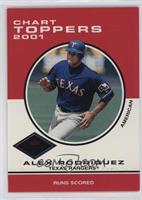 Chart Toppers - Alex Rodriguez #/201