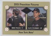 Franchise Futures - Mike Piazza, Alex Escobar #/201