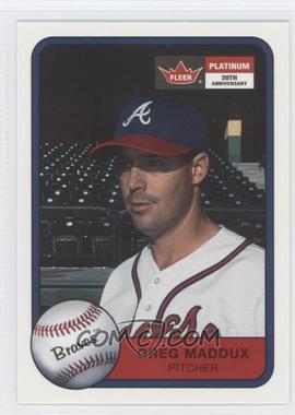 2001 Fleer Platinum - [Base] #103 - Greg Maddux