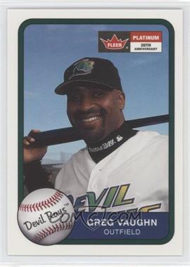 2001 Fleer Platinum - [Base] #162 - Greg Vaughn