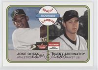 Major League Rookies - Jose Ortiz, Brent Abernathy