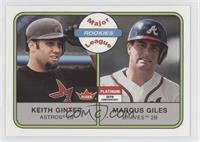 Major League Rookies - Keith Ginter, Marcus Giles