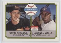 Major League Rookies - Chris Richard, Vernon Wells