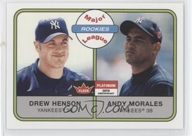 2001 Fleer Platinum - [Base] #268 - Major League Rookies - Drew Henson, Andy Morales