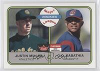 Major League Rookies - Justin Miller, C.C. Sabathia