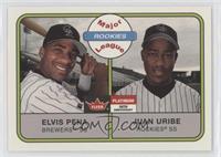 Major League Rookies - Elvis Pena, Juan Uribe