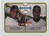 Major League Rookies - Elvis Pena, Juan Uribe