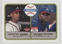Major League Rookies - Winston Abreu, Wilson Betemit