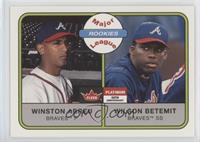 Major League Rookies - Winston Abreu, Wilson Betemit