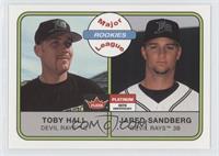 Major League Rookies - Toby Hall, Jared Sandberg