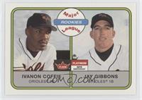Major League Rookies - Ivanon Coffie, Jay Gibbons