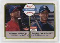 Major League Rookies - Albert Pujols, Donaldo Mendez #/1,500