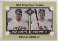 Franchise Futures - Jason Giambi, Jason Hart [EX to NM]