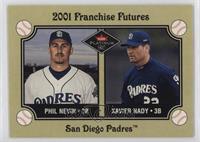 Franchise Futures - Phil Nevin, Xavier Nady [EX to NM]