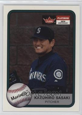 2001 Fleer Platinum - [Base] #70 - Kazuhiro Sasaki