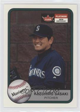 2001 Fleer Platinum - [Base] #70 - Kazuhiro Sasaki