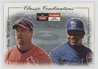 Sammy Sosa, Mark McGwire [EX to NM]