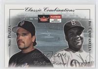 Mike Piazza, Roy Campanella