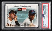 Ernie Banks, Willie Mays [PSA 9 MINT] #/1,000