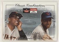 Ernie Banks, Willie Mays #/1,000