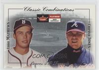 Eddie Mathews, Chipper Jones #/1,000